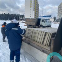 Производство и поставка декоративного бетонного наборного забора.