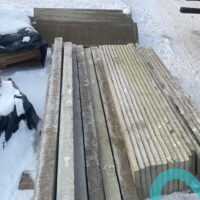 Производство и поставка декоративного бетонного наборного забора.